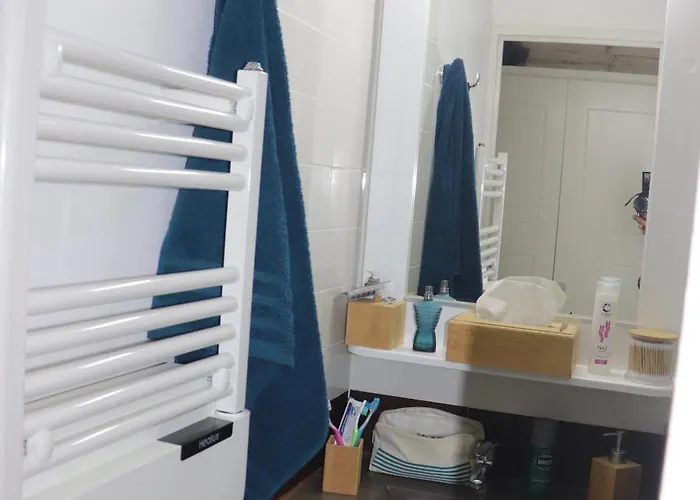 Apartament T2 Climatise Wifi Piscines Parking